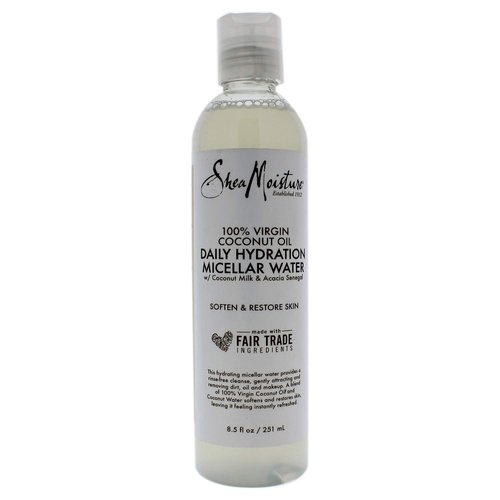 Shea Moisture 100 Percent Virgin Coconut Oil Daily Hydration Micellar Water, 8.5 Ounce
