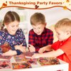 Thanksgiving Stickers for Kids, 24PCS Make a Turkey Face Stickers Thanksgiving Turkey Games Fall Thanksgiving Party Supplies Party Favors Thanksgiving Kids Crafts Gifts for Toddlers Boys Girls