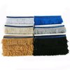 HedongHexi Bullion Fringe Trim and Embellishments 5/10 Yard X 2.5 Inches Fabric Trims Sewing DIY Decoration for Clothes Gold Hebrew Fringes with Blue Ribbon