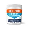 Bulletproof Vanilla Bean Energy Collagen Protein Powder, 18.3 Ounces, Caffeine-Free Fuel with Vitamins and Antioxidants