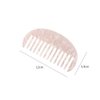 Hair Comb Wide Tooth Acetate Comb, Pocket Size Comb for Thick Curly Wavy Straight Hair, Hair Care, Detangling Comb, for Wet and Dry