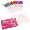 Vanli’s Temporary Tattoo Markers – Body Markers For Adults & Teens – 10 Waterproof Fake Tattoos And 30 Tattoo Stencil Paper Included – Body Art Markers For Skin. 12 Pack