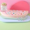 PASEMM 36pcs Little Girl Rhinestone Gem Rings,Adjustable,Random Color Style Diamond Kids Play Rings in Box,Pretend Play and Dress Up Rings for 4-12 Year Old Girl Birthday Gifts, 3 4 5 6 7 8 9 10 11 12