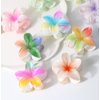 Nenluny 6pcs Flower Claw Clip for Women Girls Flower Hair Clip Hawaiian Hair Clip Hawaii Hair Accessories for Thick Hair
