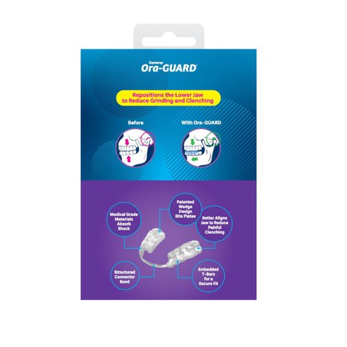 Dentemp Ora-Guard Custom Fit Dental Guard - Bruxism Night Guard for Teeth Grinding - Mouth Guard for Clenching Teeth at Night - Comfortable Mouth Guard for Sleeping - Relieve Soreness in Jaw Muscles…