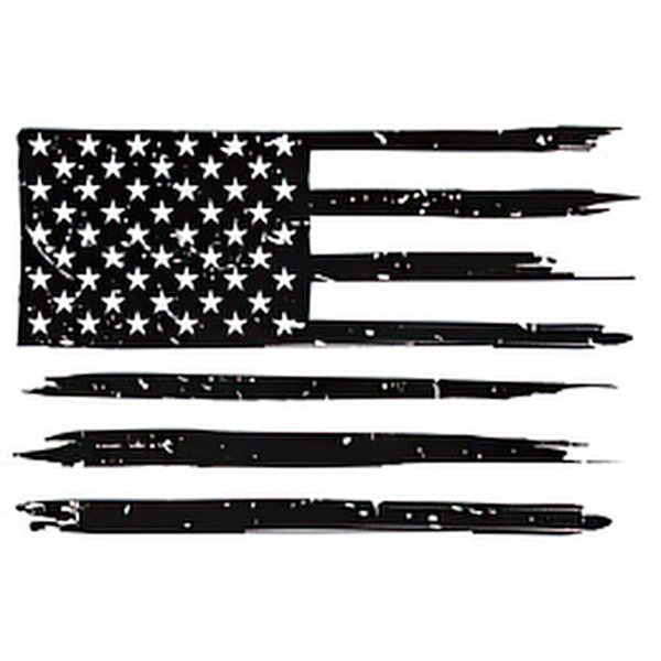 Tattoonova usa Six sheets Temporary Tattoos for Men and Women American Distressed Flag Usa Grunge Patriotic Symbol Silhouette Stoke Fake Tattoo Kits Sets For Neck Arm Hands Leg