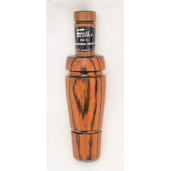 Faulk's Game Calls Professional Duck Call RW-14 BROWN