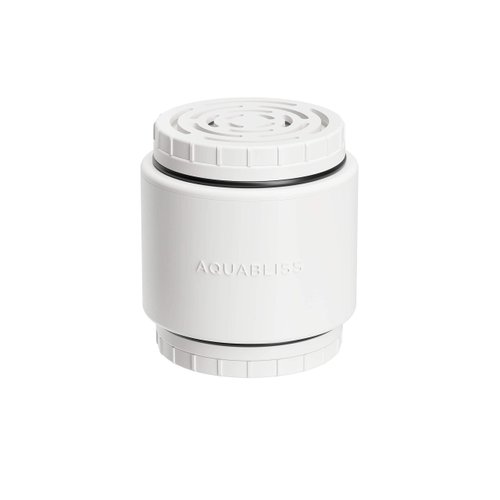 AquaBliss HD Revitalizing Shower Filter Replacement Cartridge For SF400 & SF500-2x Vitamin C + Minerals for Silky Hair, Glowing Skin, Strong Nails. 1-Pack (SFC400)