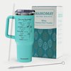 MAHOMAY Christian Gifts For Women - 40oz Tumbler with Handle - Inspirational Gifts for Women Religious, Baptism Gifts - Birthday Gifts for Women Faith