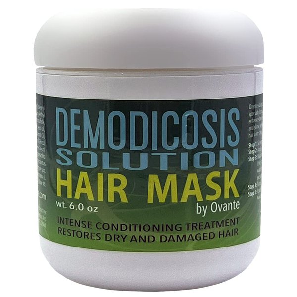 OVANTE Demodex Mite Eliminating Repair Mask for Itchy, Prone Scalps - Hair Loss Associated with Demodicosis - 6.0 oz