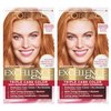 L'Oreal Paris Excellence Creme Permanent Hair Color, 8RB Medium Reddish Blonde, 100 percent Gray Coverage Hair Dye, Pack of 2
