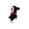 PETFLY Dog Teeth Cleaning Cotton Crochet Squeaky Dog Toy for Small Dog - Baa Baa Black Lamb