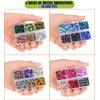 LPBeads 10000pcs Hotfix Rhinestones Flatback Glass Crystal 24 Mixed Color Rhinestone with Tweezers and Picking Pen for Crafts Clothes Nail Art