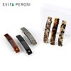 EVITA PERONI Medium Hair Barrettes For Women, French Hair Barrettes Clips for Women Thick Hair, Acetate Metal Clasp Hair Barrettes No Slip