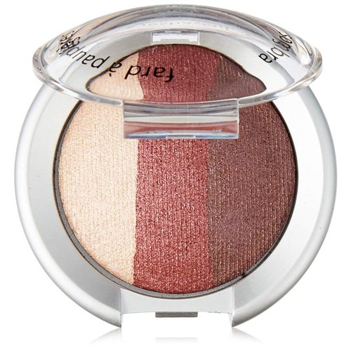 Palladio Cosmetic Baked Eyeshadow Trio, Plums, 0.09 Ounce