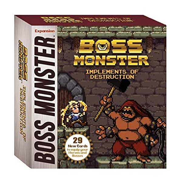 Brotherwise Games Boss Monster Implements of Destruction Board Games, Small