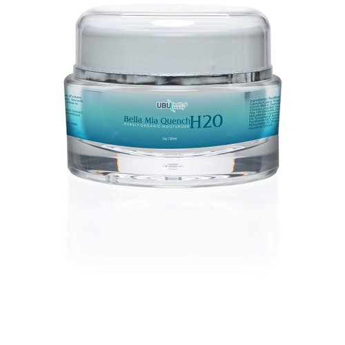 BellaMia Quench H20 - Purely Organic Moisturizer - Anti Aging Night Cream - Love the skin you're in - Heal & Protect - Prevent & Restore - Reduce the appearance of aging and protect your skin