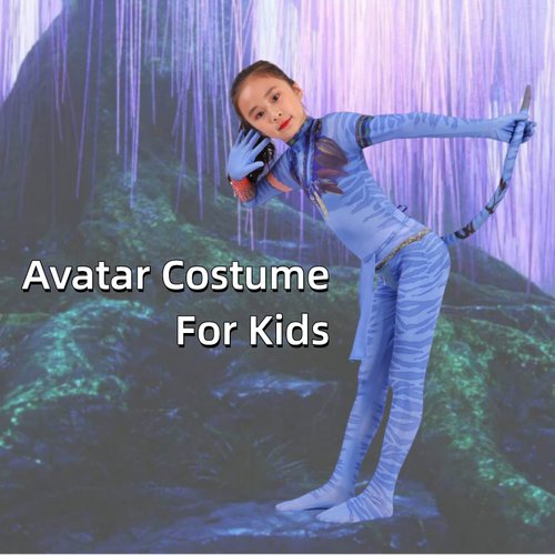LG LOUIS GARDEN Cosplay Costume for Kids, Anime Costume Halloween Cosplay Jumpsuit Tights Bodysuit Stage Costumes for Children