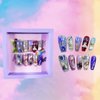 4 Pack Nail Art Stickers Music Inspired Merch Nail Decals DIY Fans Merchandise Gifts