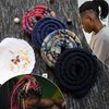 4 Pieces Spiral Lock Hair Tie Dreadlock Hair Tie for Women and Men Braids Dreadlock Accessories Colorful Dread Ties for Braids Loc Thick Curly Hair (Multi)