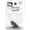 Hareline Brass Dumbbell Eyes Small Black