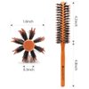 Bristle Round Brush Hair Curler,Boar Bristle Round Brush For Blow Drying，Nylon Hair Brush， Volume,Styling,Curling & Curly,Wavy,Thick,or Thin Hair on Men & Women