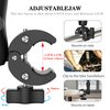 Taisioner Super Camera Clamp Mount 3.6" Socket Arm 360°Ball Head Magic Arm 1/4" Thread for Canon Nikon/Digital Camera/DSLR/Gopro/Insta360/LED Light(Gopro Adapter,Phone Holder)