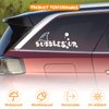 Aolamegs 7" Bubbles Up Car Decal - 2 Pack Vinyl Windows Stickers, Weatherproof Transfer Decals for Laptop/Car/Truck/Window/Bumper