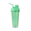 Takeya 24 oz Tritan Plastic Shaker Bottle - Premium BPA Free Protein Shakes Mixer, Leakproof Spout Lid, Shatterproof, Pistachio Green