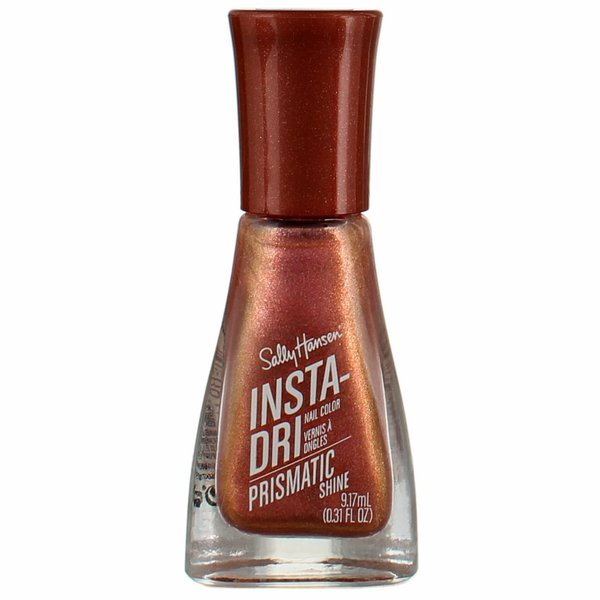 Sally Hansen Insta-Dri Prismatic Shine Nail Color - 035 Conjure Copper for Women - 0.31 oz Nail Polish