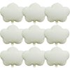 White Cloud Foil Balloons 10 Pcs Cloud Balloons For Birthday Party Baby Shower Wedding Bridal Shower Blue White Themed Party Decorations Supplies