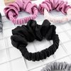 2PCS Heatless Hair Curler,Heatless Curls Overnight,Hair Curlers to Sleep in,Soft Sleepyties for Hair,Lazy Scrunchie Rollers Hairdresser Tools,no Heat Curls for Long Hair，Curling Scrunchie(Black）