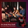 Poen Drinking Card Games Questions Challenges Fun Party Game for Adults Bachelorette Drinking Games Girls Night Christmas White Elephant Gift(Get You Drunk)