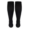 Truform Compression Socks, 30-40 mmHg, Men's Dress Socks, Knee High Over Calf Length, Black, Small