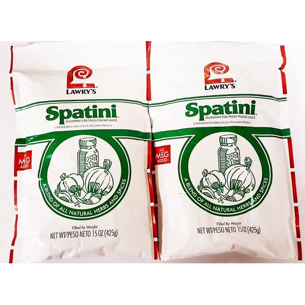 Lawry's Spatini Spaghetti Pasta Sauce Mix 15 Ounce (Pack of 2)