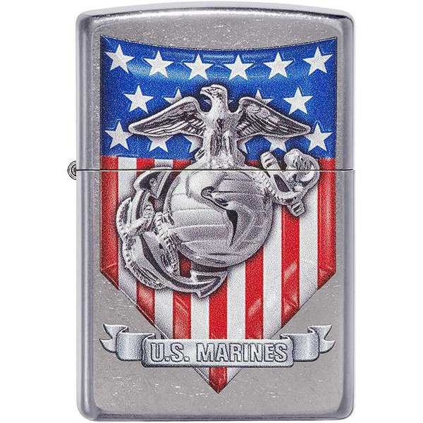 Custom Personalized Zippo U.S. Marine Corps Classic Windproof lighters - Free Engraving (207 USMC)