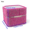 Cellentool Nail Drill Bits Holder Rhinestone Case Box- Efile Nail Bits Displayer Organizer Container, 25 Holes Dustproof Portable Storage Box for Manicure Tools (Drill Bits Not Included)