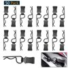 50 Pieces HobbyPark Universal RC Body Clips with Pull Tabs Car Clips R Clips for All 1/10 1/12 Scale Redcat HPI Himoto HSP Exceed RC Car Parts Truck Buggy Shell Replacement,Black
