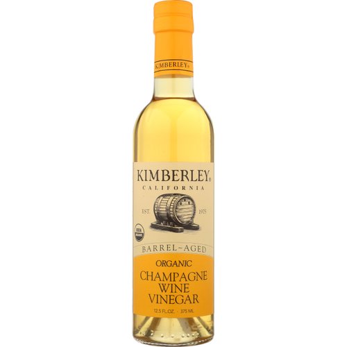 KIMBERLEY Organic Champagne Vinegar, 12.5 FZ