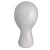 Female Styrofoam Mannequin Head Model - Wig/Hat Display Stand - Art Work Painting Novelty - Foam White by LIAMTU