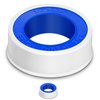 DUPPCOS Teflon Tape 1/2Inch(W) 520Inches(L), Plumbers Tape, Plumbing Tape, Sealant Tape, PTFE Tape, Sealing Tape, Perfect for Shower Head Water Pipe (2)