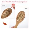 2 Pieces Hair Brush Cleaning Tool Comb Cleaning Brush Remove Hair Brush Cleaner Rake Mini Hair Brush Remover for Removing Hair Dust Home and Salon Use, Pink