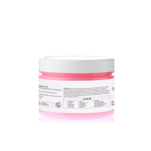 Ginger Milk Natural Care Intensive Repair Hair Mask for Dry/Damaged Hair due to Coloring, Chemical Processes, hot styling tools and dryers | BE BOLD (8 oz.)