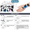 100 PCS Orca Whale Birthday Party Decorations Favors Supplies Sea Ocean Killer Whale Temporary Tattoos Stickers for Kids Cute Gifts School Prizes Rewards