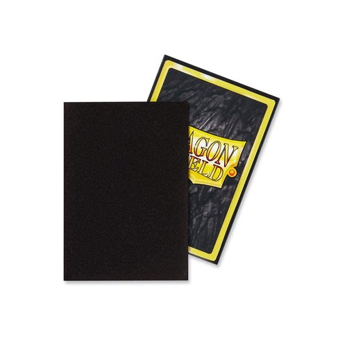 Dragon Shield Matte Mini Japanese Black 60 ct Card Sleeves Individual Pack