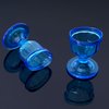 AYUSHYA HEALTH BlueCOLOR Eye Wash Cups with Storage Container- Eye Cups for Eye wash Shaped Rim for Eye Rinse, Cleansing, Remove Dust, Makeup & Irritants- Eye wash kit Set of 2 Eye Cup