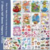 CHARLENT Kids Full Half Sleeves Temporary Tattoos - 27 Sheets Mixed Full Half Arm Tattoos Stickers for Boys Girls Birthday Party Favors Goodie Bag Fillers