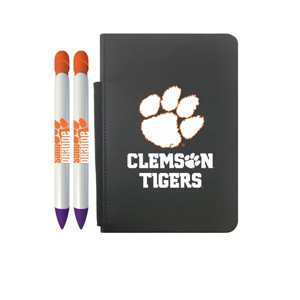 Greeting Pen Clemson Tigers 5" X 8.25" Notebook / 2 Pen Set (1212M2)