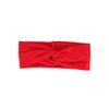 Motique Accessories Red Solid Twist Turband Headwrap Hair Band for Women