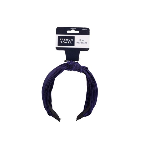 French Toast Girl's School Uniform Bow Clips and Headband, 4-pack, Navy